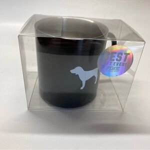 PINK Victoria’s Secret Stainless Camping Coffee Mug Black & White New in Box